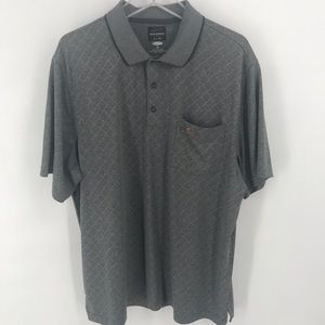 Grey Greg Norman Play Dry Polo Men’s XL